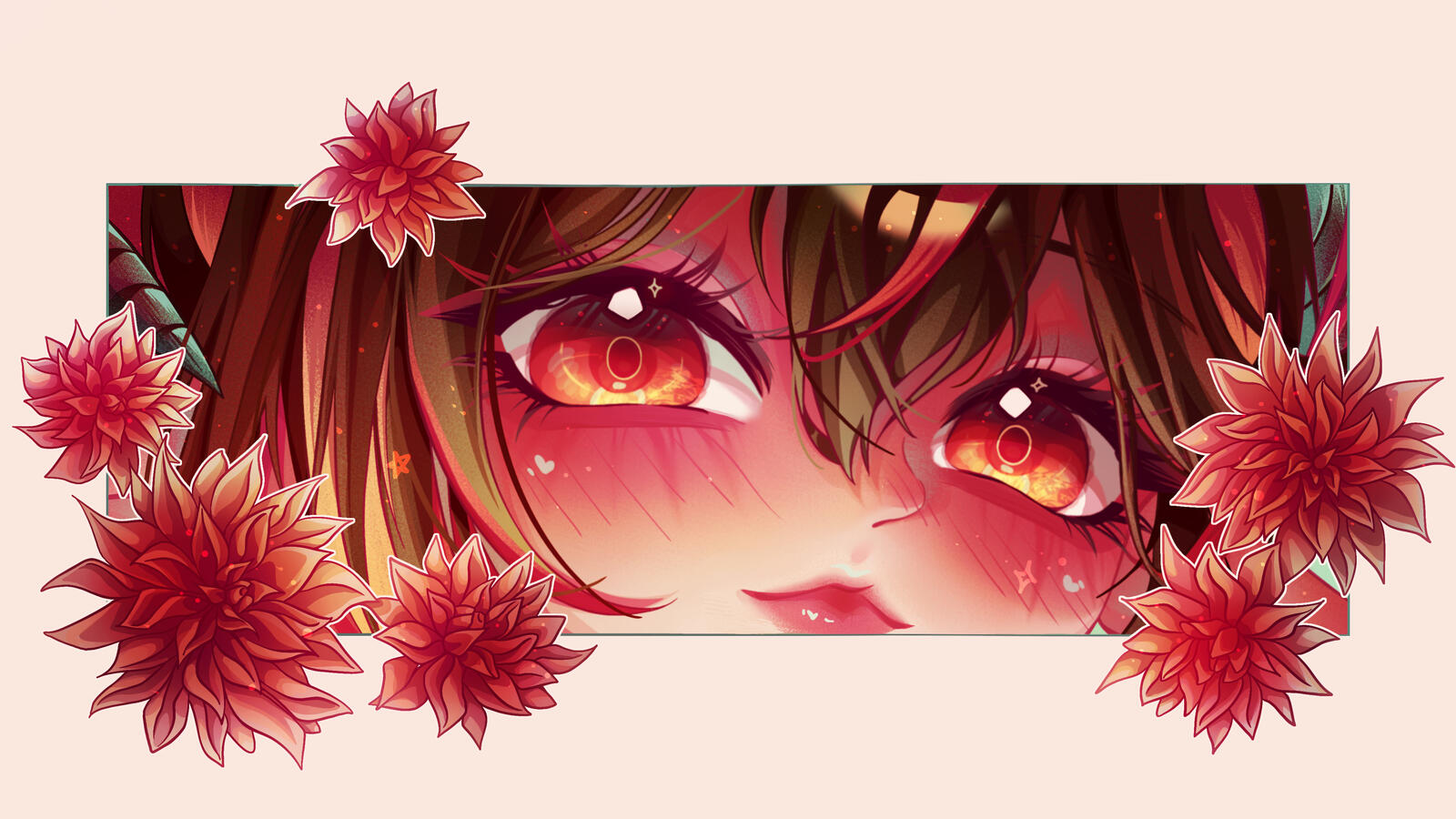 Flower Eye Banner by Choco (Light) Flower Eye Banner by Choco (Light)